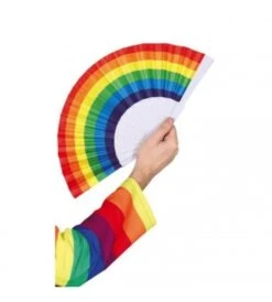 ABANICO MULTICOLOR