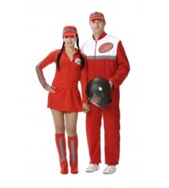 DISFRAZ AZAFATA CARRERAS ADULTO