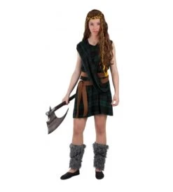 DISFRAZ BÁRBARA ESCOCESA
