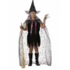 DISFRAZ BRUJA CON CAPA INFANTIL