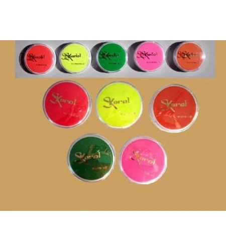 MAQUILLAJE CAJA COLORES FLUORESCENTE