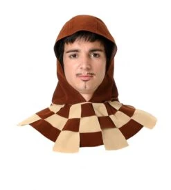 CAPUCHA CRUZADO MARRÓN