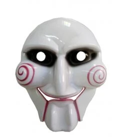 CARETA BLANCA DECORADA