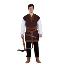 CASACA MEDIEVAL MARRÓN