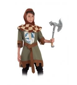 CASACA MEDIEVAL VERDE INFANTIL