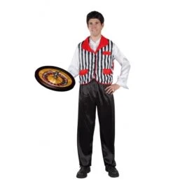 DISFRAZ CRUPIER HOMBRE