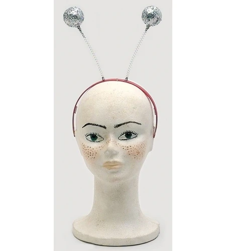 DIADEMA CON BOLAS ESCARCHADAS