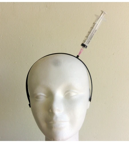 DIADEMA CON JERINGA