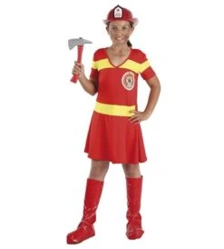 DISFRAZ BOMBERA INFANTIL