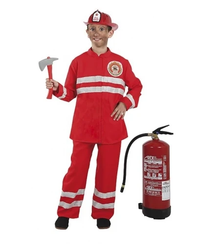 DISFRAZ BOMBERO INFANTIL