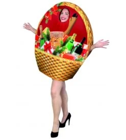 DISFRAZ CESTA DE NAVIDAD