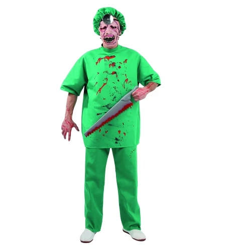 DISFRAZ CIRUJANO ASESINO ADULTO