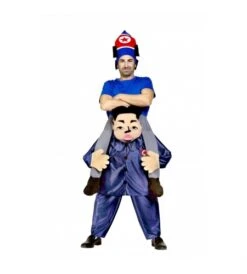 DISFRAZ COREANO A HOMBROS