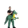 DISFRAZ DRAGON VERDE ADULTO