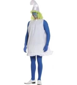 DISFRAZ ENANA AZUL TALLA GRANDE