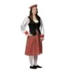 DISFRAZ ESCOCESA ADULTO