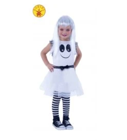 DISFRAZ FANTASMA CON OJOS MOVILES