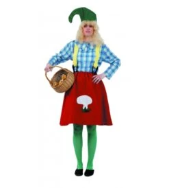 DISFRAZ GRANJERA ADULTO