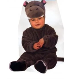 DISFRAZ HIPOPÓTAMO BEBÉ