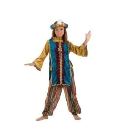 DISFRAZ JASMIN TURQUESA INFANTIL