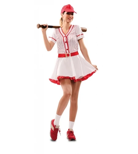 DISFRAZ JUGADORA DE BEISBOL – Image 2
