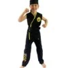 DISFRAZ KARATEKA NEGRO INFANTIL