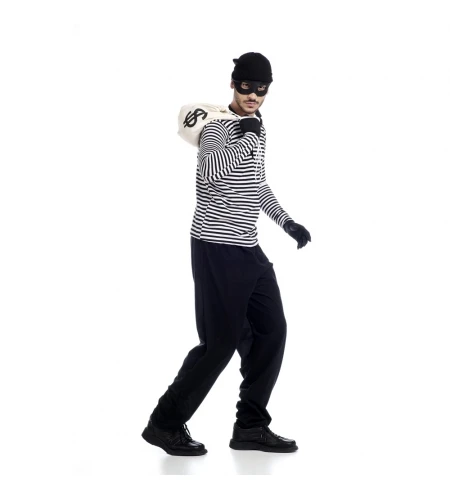 DISFRAZ LADRÓN ADULTO – Image 3