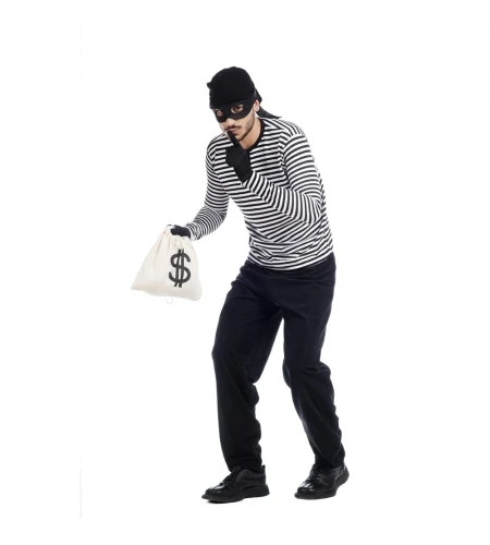 DISFRAZ LADRÓN ADULTO