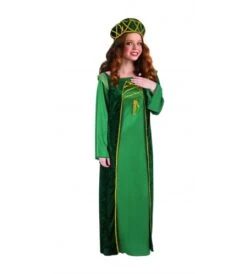 VESTIDO LADY MARION MEDIEVAL INFANTIL
