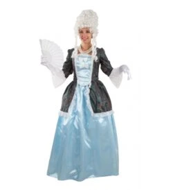 DISFRAZ MARQUESA AZUL