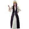 DISFRAZ REINA MEDIEVAL INFANTIL