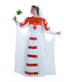 VESTIDO DE NOVIA MEDIEVAL ADULTO