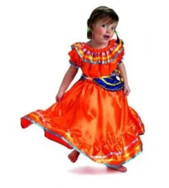 DISFRAZ MEJICANA BEBÉ