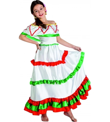 DISFRAZ MEJICANA NIÑA