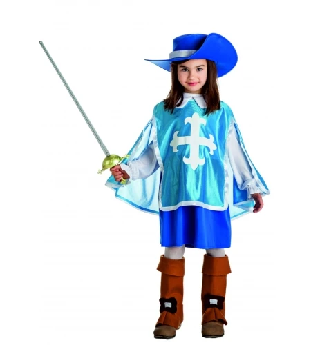 DISFRAZ MOSQUETERA NIÑA