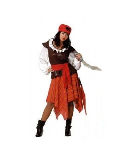 DISFRAZ PIRATA MUJER ADULTO