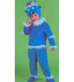 DISFRAZ MUÑECO AZUL INFANTIL