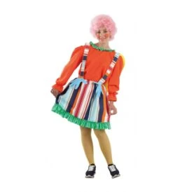 DISFRAZ MUÑEQUITA DE CUERDA ADULTO