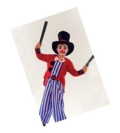 DISFRAZ PAYASO CON CHISTERA INFANTIL