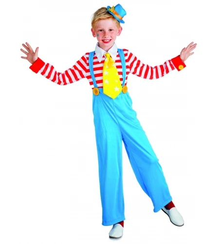 DISFRAZ PAYASO RAYAS INFANTIL