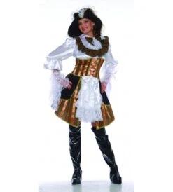 DISFRAZ PIRATA BUCANERA ADULTO