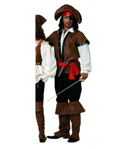 DISFRAZ PIRATA LUJO ADULTO