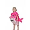 DISFRAZ TIBURÓN ROSA INFANTIL