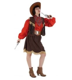 DISFRAZ VAQUERA LUJO ADULTO