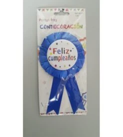 ESCARAPELA FELIZ CUMPLEAÑOS