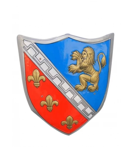 ESCUDO CABALLERO DOS COLORES