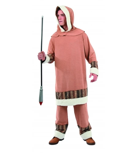 DISFRAZ ESQUIMAL BEIG ADULTO