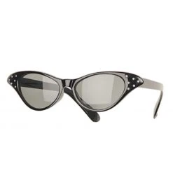 GAFAS NEGRAS CON DIAMANTES