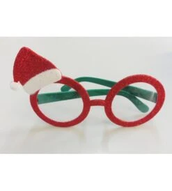 GAFAS PAPÁ NOEL ESCARCHADAS