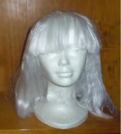 PELUCA CLEOPATRA BLANCA